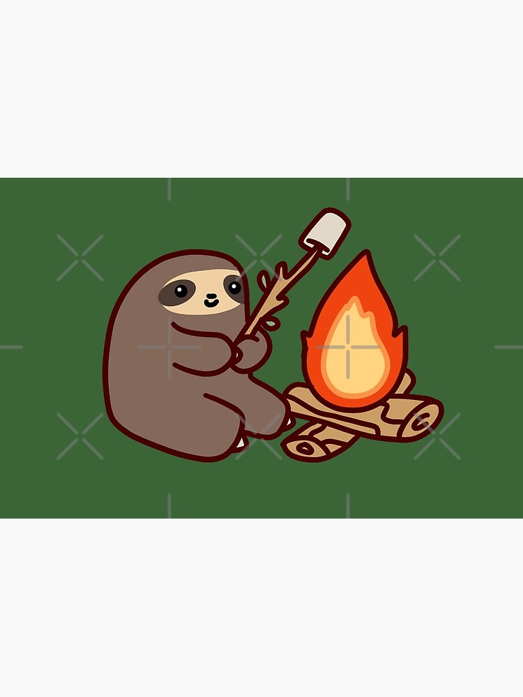 Campfire Sloth by SaradaBoru
