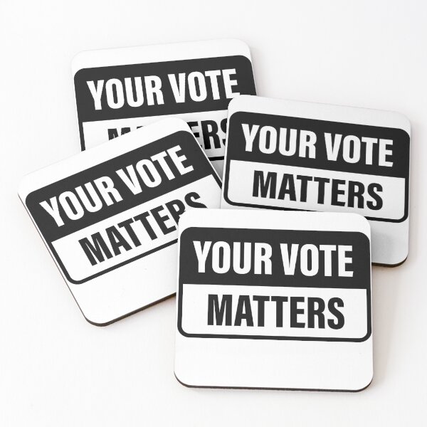 Item preview, Your Vote Matters Politics Graphic  designed and sold by socialarmour.