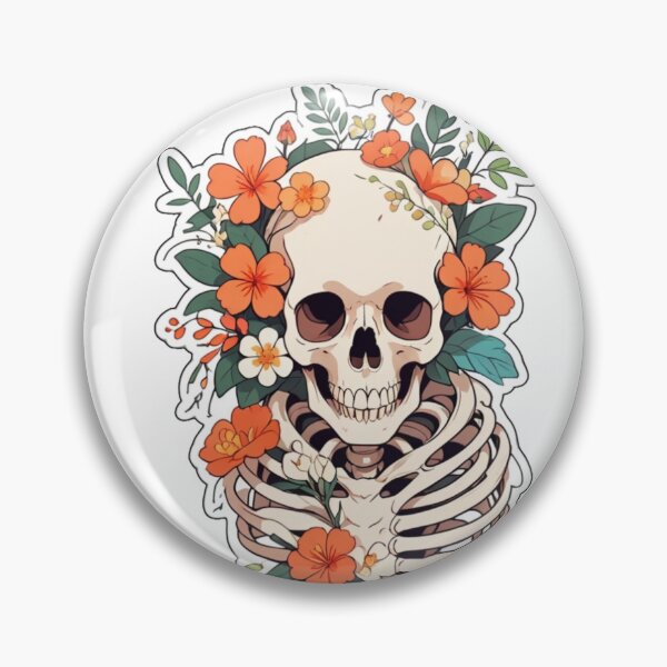 Item preview, skull designed and sold by TUKITUART.