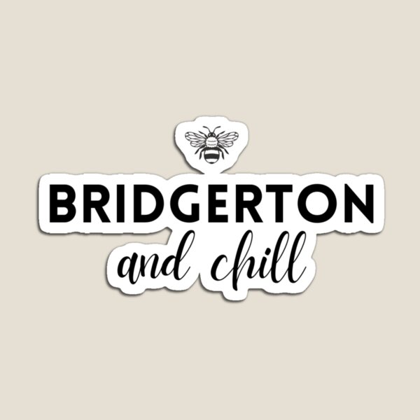 Aperçu de l'œuvre La Chronique des Bridgerton et Chill créée et vendue par GildedNest.