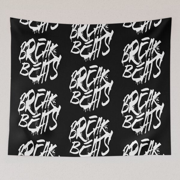 Item preview, BREAKBEAT  - Spray Signature (White)  designed and sold by Discothreadz.