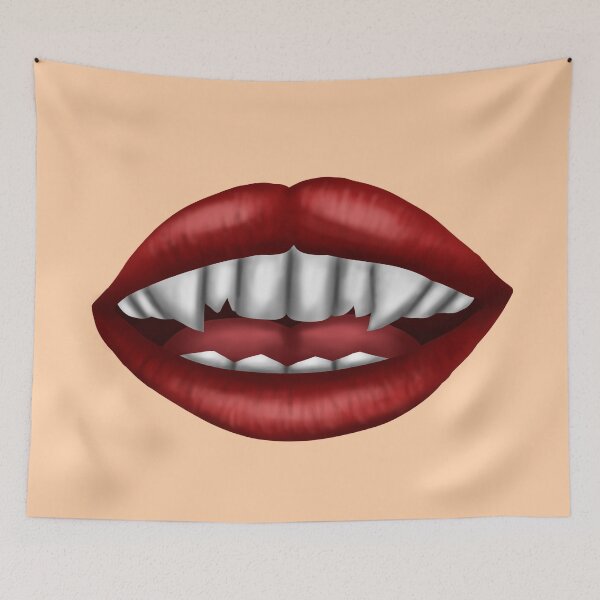Item preview, buffy slayer vampire tulpis lips stickers kisses HD 3D designed and sold by MechanicalART.