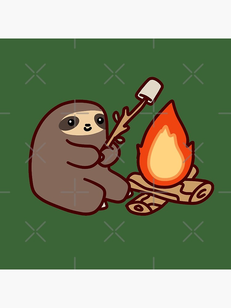 Campfire Sloth by SaradaBoru