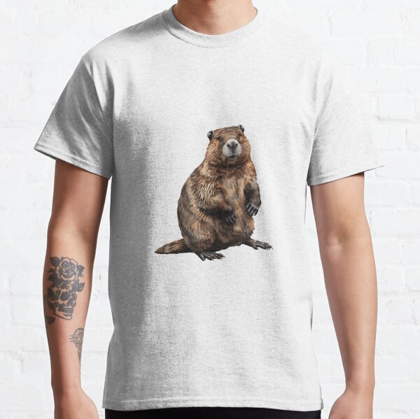 Item preview, Majestic Beaver Sitting in Profile designed and sold by NatureSyllabus.