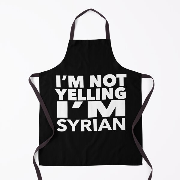Item preview, Syrian present - i'm not yelling, i'm Syrian - Syrian gifts - Syrian flag - Syrian Gift - Syrian Decor - Syria designed and sold by babaorum.