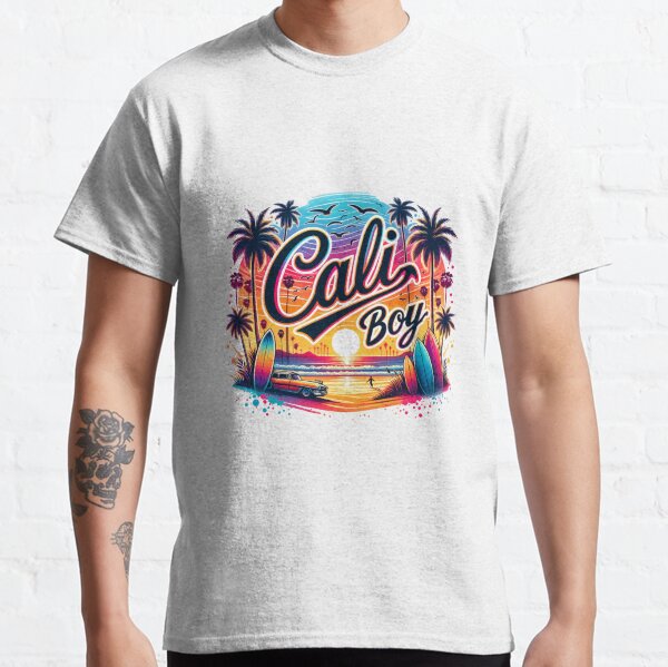 Item preview, Cali Boy Beach Sunset designed and sold by PassionforLove.