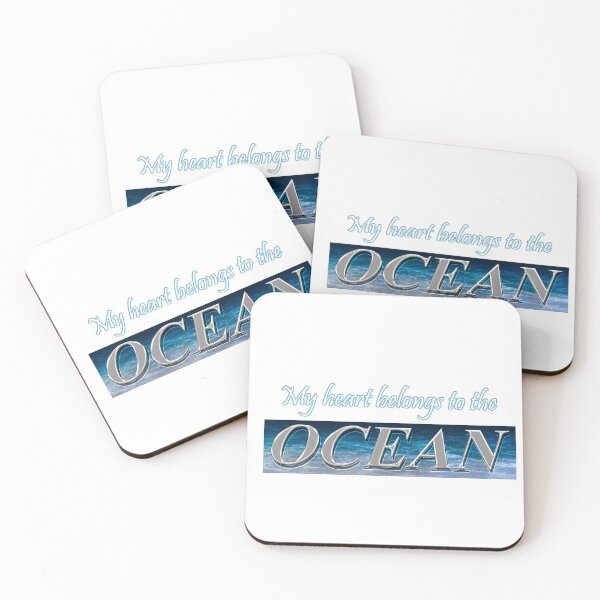 Item preview, My heart belongs to the OCEAN designed and sold by dragonbythesea.