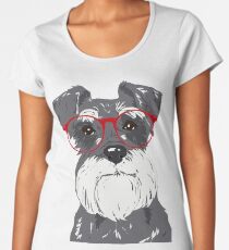 Stevie the Schnauzer Women's Premium T-Shirt