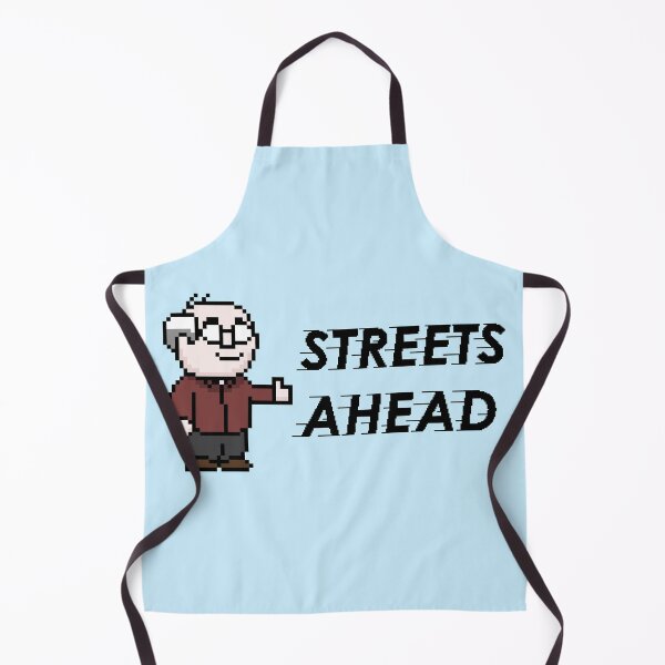 Item preview, Streets Ahead with Pixel Pierce - Black Text designed and sold by TalosDesigns.
