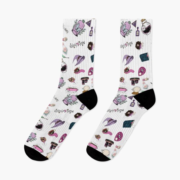 Item preview, Witchy pattern  designed and sold by TheMuddyCatCo.