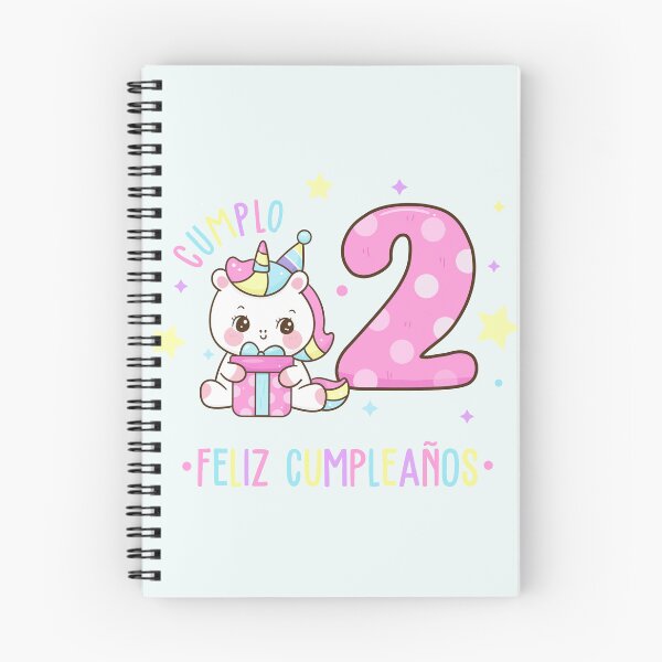 Item preview, Two years shining with our birthday unicorn! designed and sold by amahechoamano.