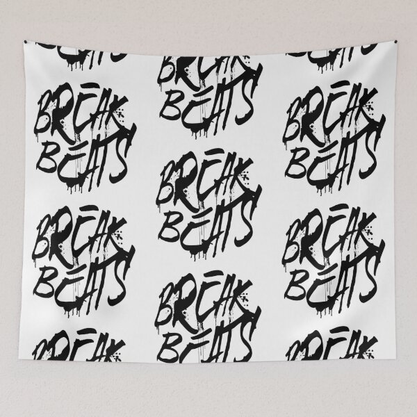 Item preview, BREAKBEAT  - Spray Signature (Black)  designed and sold by Discothreadz.