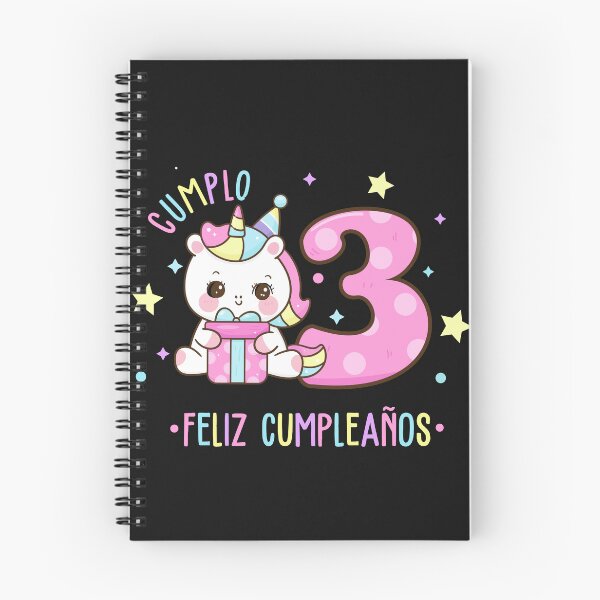 Item preview, Three years shining with our birthday unicorn! designed and sold by amahechoamano.