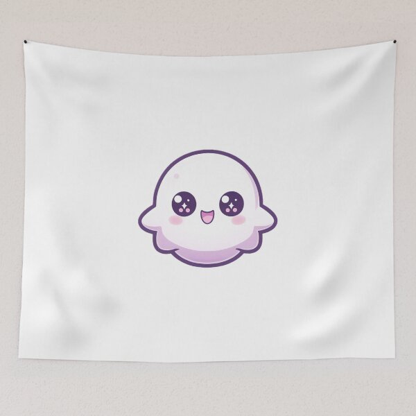 Item preview, Cute Chibi Ghost Sticker T-shirt designed and sold by EWNDesigns.