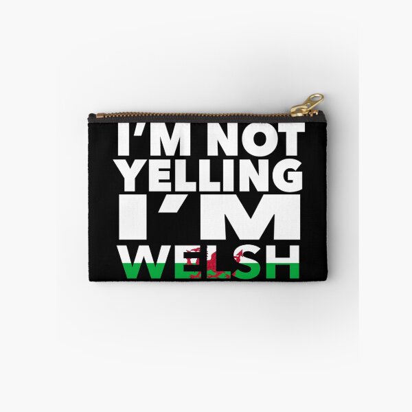 Item preview, Welsh present - i'm not yelling, i'm Welsh - Welsh gifts - Welsh flag - Welsh Gift - Welsh Decor - Wales designed and sold by babaorum.