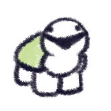 Artwork thumbnail, Comically Small Turtle by stavreh