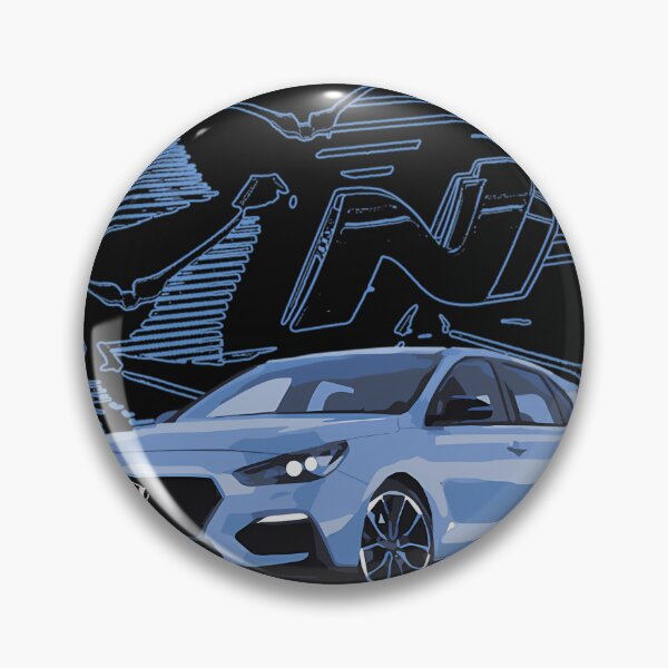 Item preview, Hyundai i30N Performance Blue  designed and sold by Wafiqodajk.