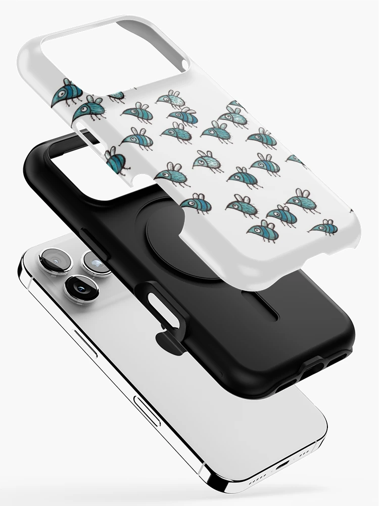 Thumbnail 2 of 4, iPhone Case, Insect Swarm - Insect Pattern - Pattern - Fly designed and sold by JunieMond.
