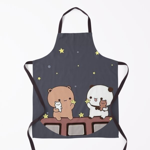 Item preview, Bubu and Dudu Watching The Moon Together Panda Bear And Brownie Couple 2024 designed and sold by DaresToDream.