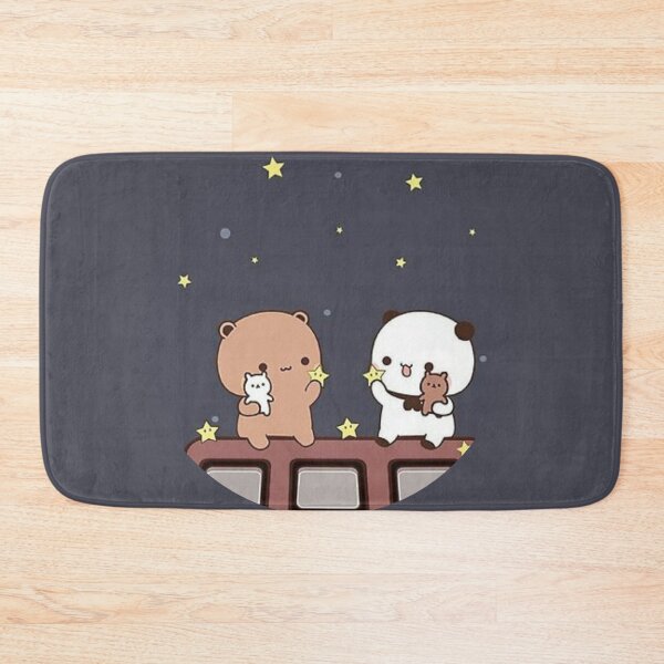 Item preview, Bubu and Dudu Watching The Moon Together Panda Bear And Brownie Couple 2024 designed and sold by DaresToDream.