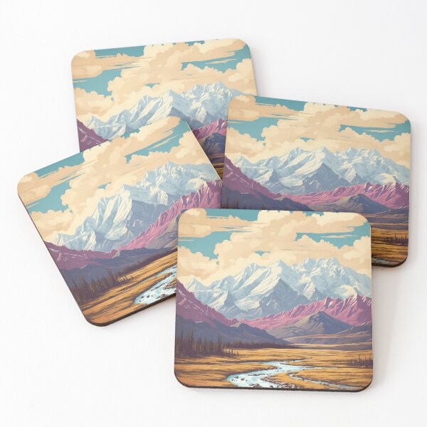 Item preview, Denali National Park USA Vintage Travel Tourism  designed and sold by TravelersGems.