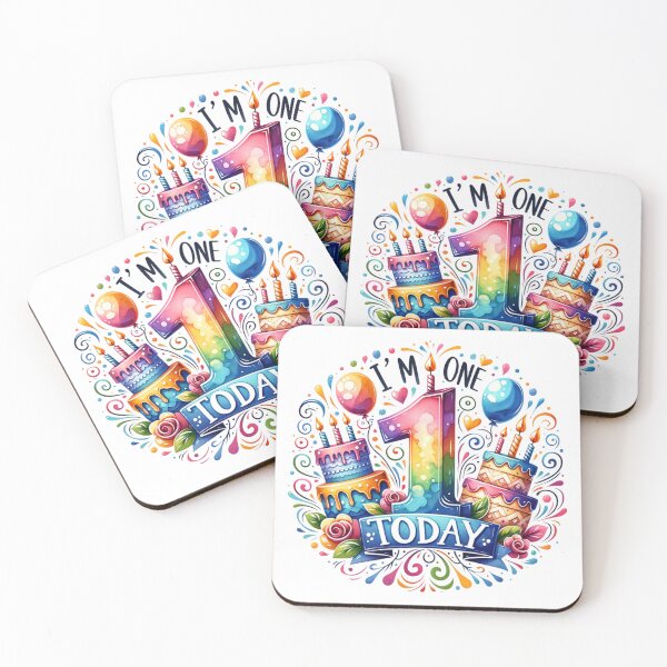 Item preview, I'm One Today Birthday designed and sold by PassionforLove.