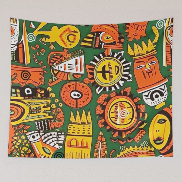 Item preview, Cultural Heritage Faces designed and sold by Bliss Find And Design.