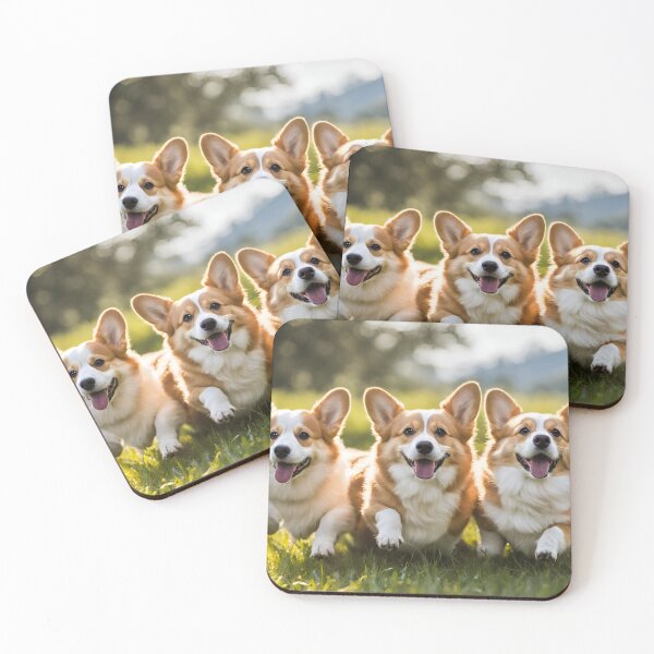 Item preview, Whimsical Corgis designed and sold by Lorets-Designs.