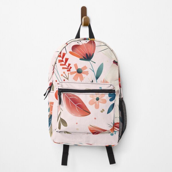 Item preview, Happy White cat surrounded by colorful flowers peacefully designed and sold by mando24895.