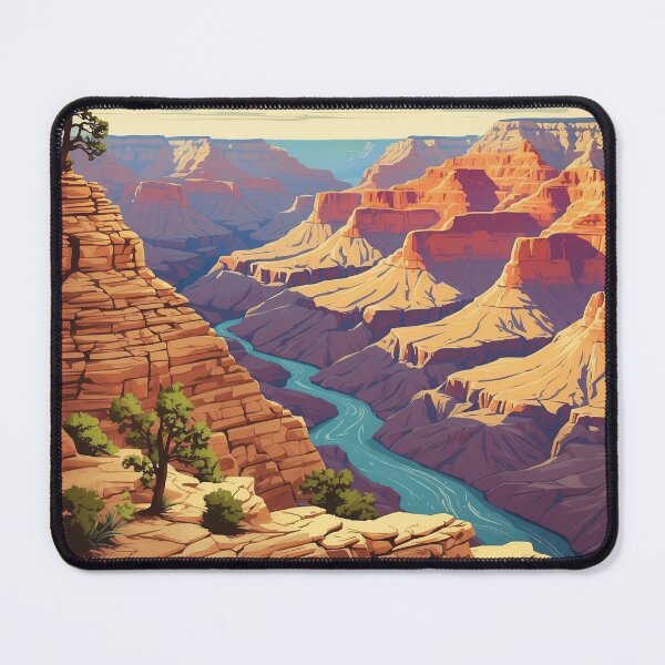 Item preview, Grand Canyon National Park USA Vintage Travel Tourism  designed and sold by TravelersGems.