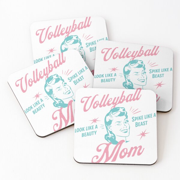 Item preview, Volleyball Mom Retro Design designed and sold by 804 Volleyball Swag  Volleyball Merch for players and fans.
