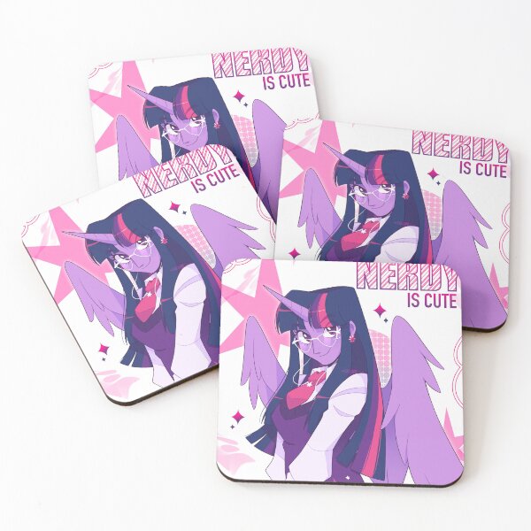 Item preview, Nerdy is Cute (Twillight Sparkle MLP) designed and sold by falliay.