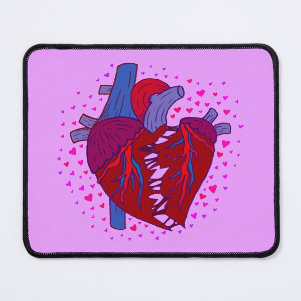 Item preview, Healing Human Heart With Love Hearts designed and sold by SpaceDiver-001.