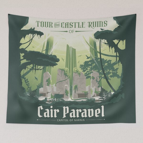 Item preview, Cair Paravel Castle Ruins designed and sold by adorabowldesign.