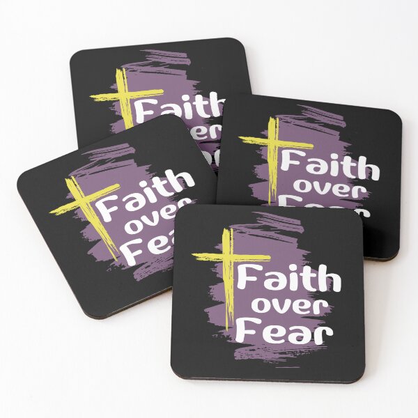 Item preview, Faith Over Fear | Christian Sayings designed and sold by bible-prints.