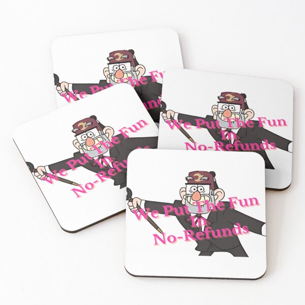 Item preview, We put the fun in no refunds- Gravity Falls  designed and sold by PresleyRoach.