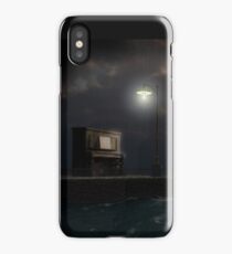 Lonely piano ... iPhone Case/Skin