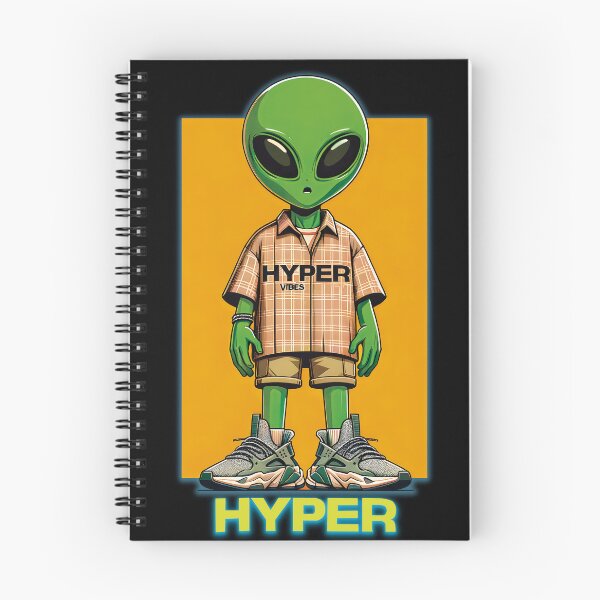 Item preview, Alien sticker Hyper streetwear designed and sold by PrintyArts.