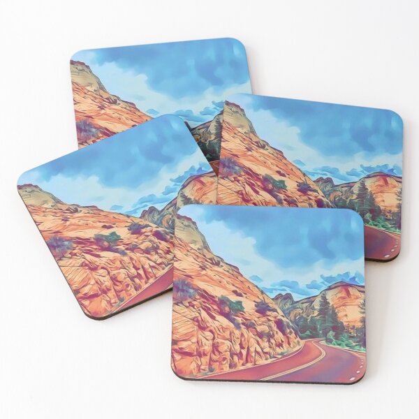 Item preview, winding road through zion national park designed and sold by thesamesky.