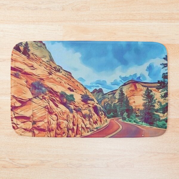 Item preview, winding road through zion national park designed and sold by thesamesky.