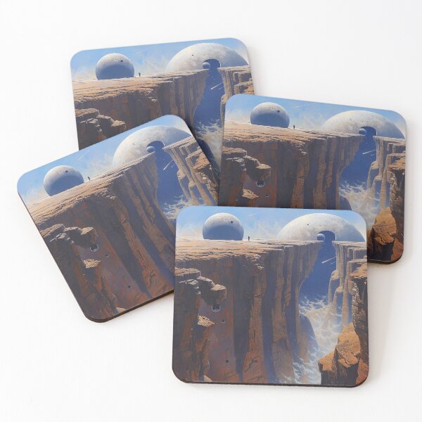 Item preview, Otherworldly Cliffs and Spheres designed and sold by Pei-Kang Hsu.