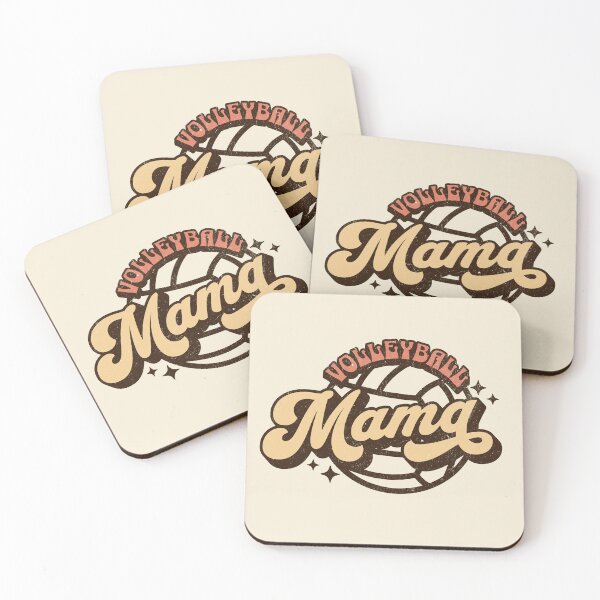 Item preview, Volleyball Mama Retro Classic designed and sold by 804 Volleyball Swag  Volleyball Merch for players and fans.
