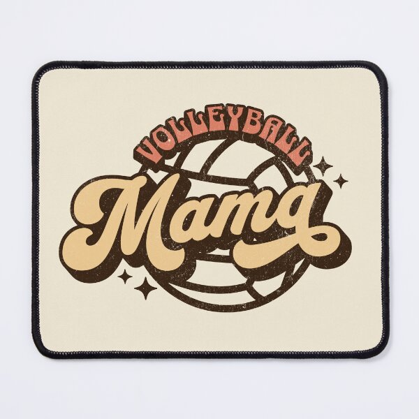 Item preview, Volleyball Mama Retro Classic designed and sold by 804 Volleyball Swag Volleyball Merch for players and fans.