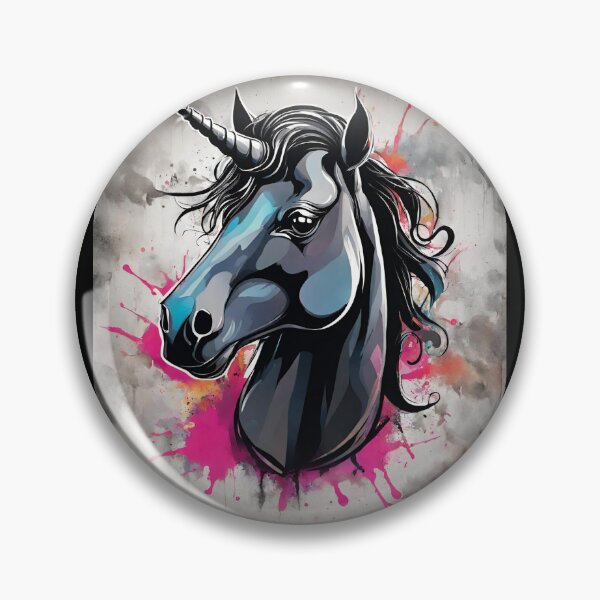 Item preview, Black Unicorn designed and sold by BakaDoodles.