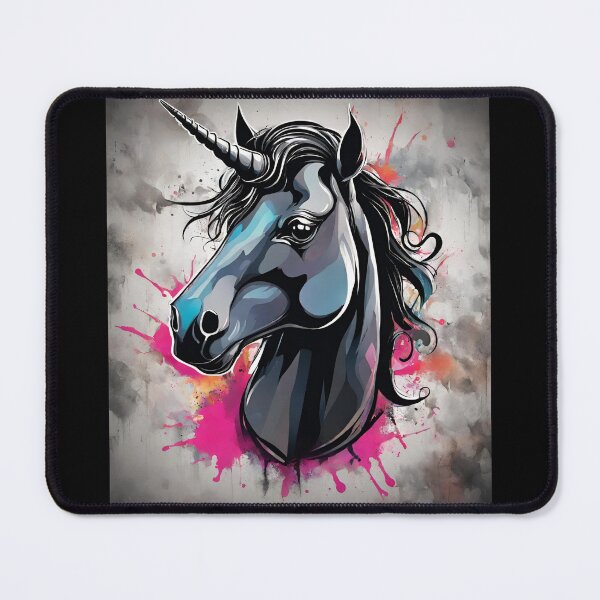 Item preview, Black Unicorn designed and sold by BakaDoodles.