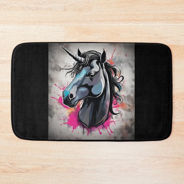 Item preview, Black Unicorn designed and sold by BakaDoodles.