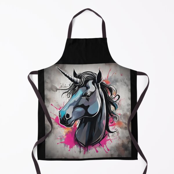 Item preview, Black Unicorn designed and sold by BakaDoodles.