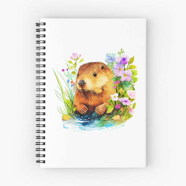 Item preview, Watercolor Beaver designed and sold by TheAnimalZ00.