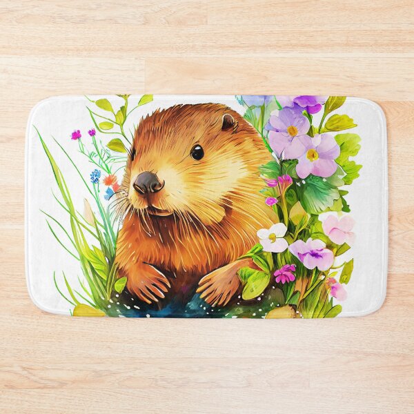 Item preview, Watercolor Beaver designed and sold by TheAnimalZ00.