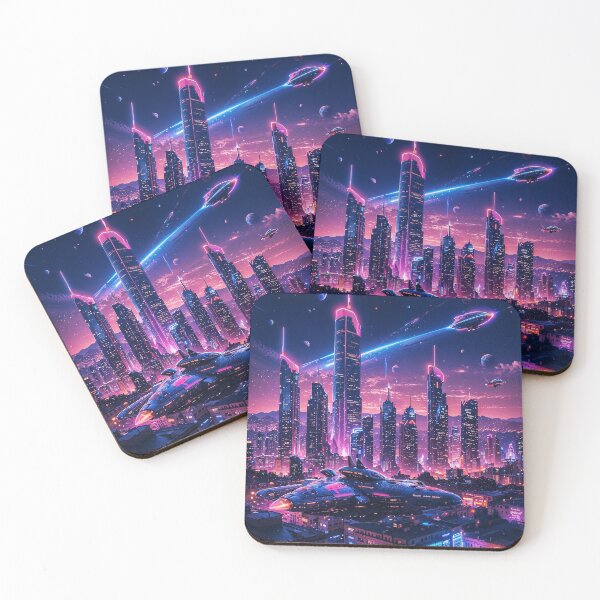 Item preview, Futuristic Alien City designed and sold by Universe-Aliens.